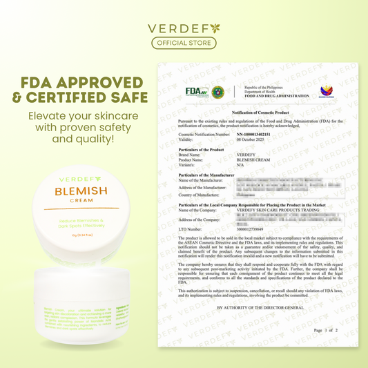 VERDEFY BLEMISH CREAM