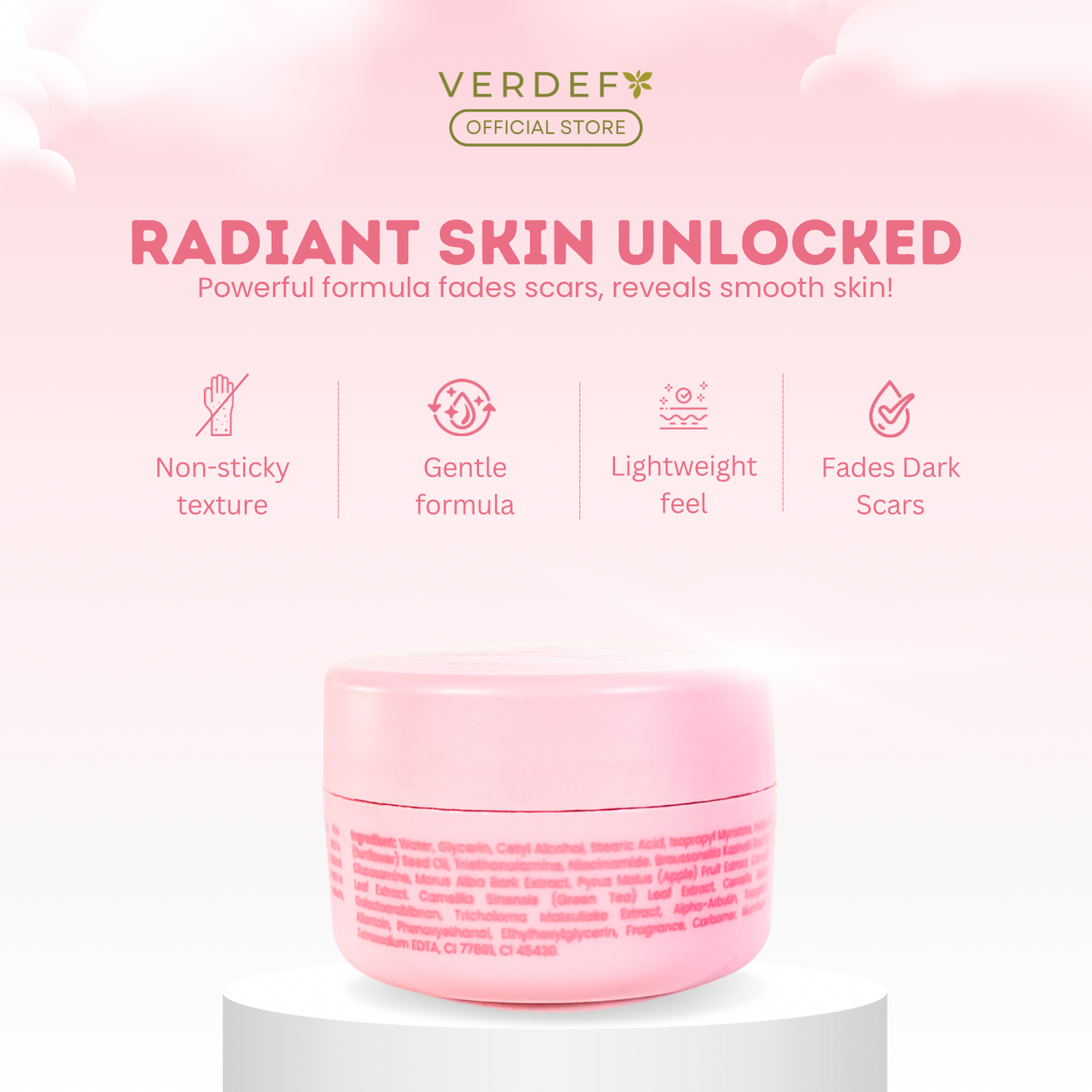 VERDEFY SKIN LIGHTENING CREAM