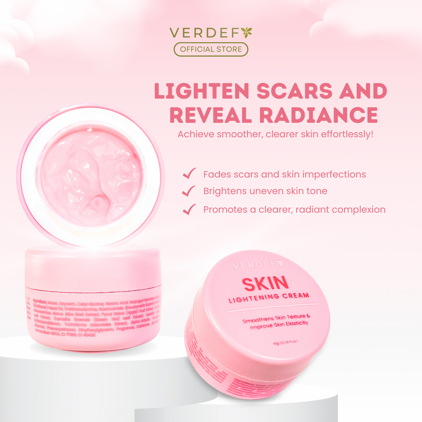VERDEFY SKIN LIGHTENING CREAM