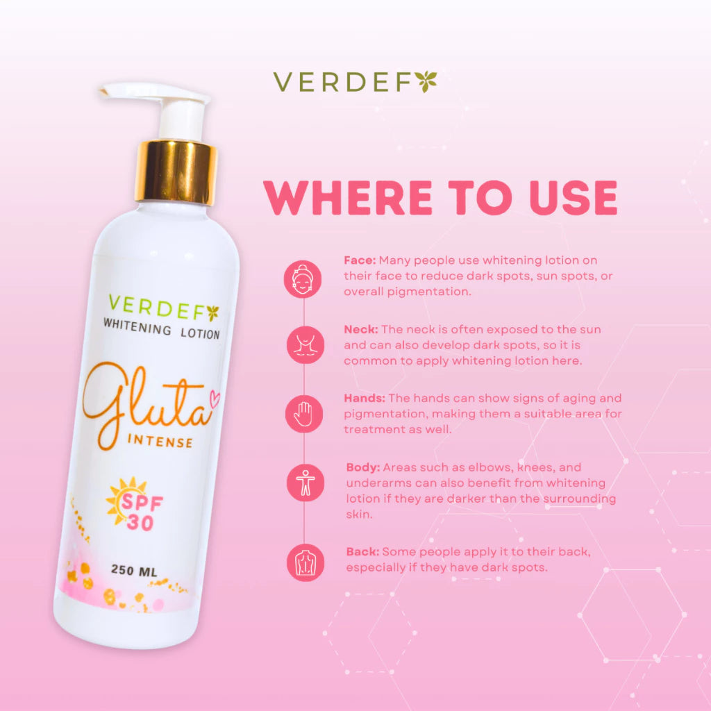 VERDEFY GLUTA INTENSE LOTION