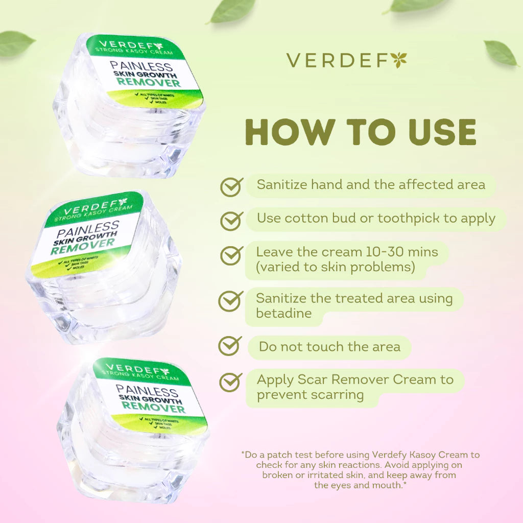 VERDEFY STRONG KASOY CREAM & SCAR CREAM SET
