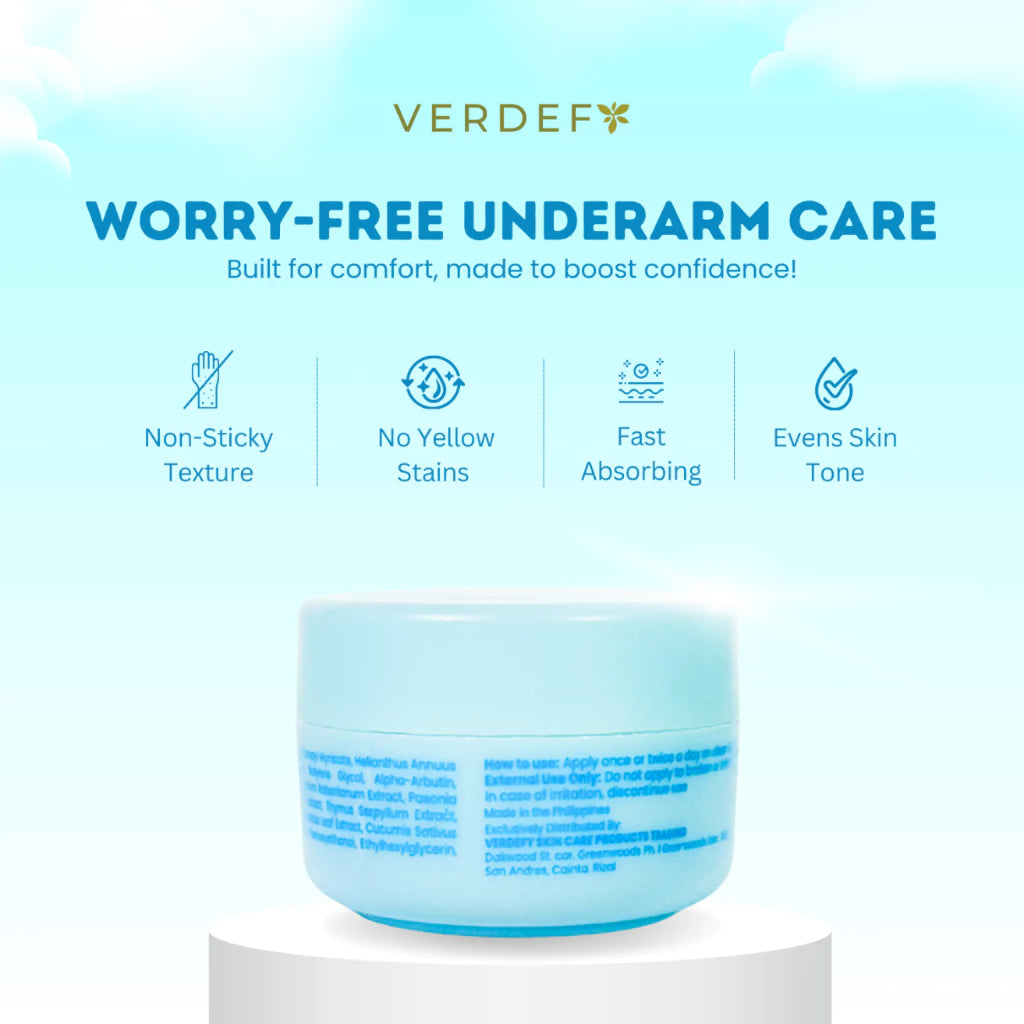 VERDEFY UNDERARM WHITENING CREAM