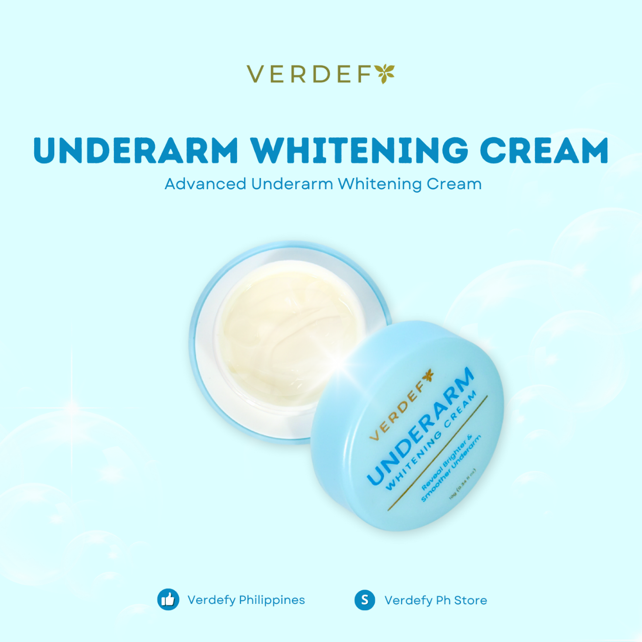 VERDEFY UNDERARM WHITENING CREAM