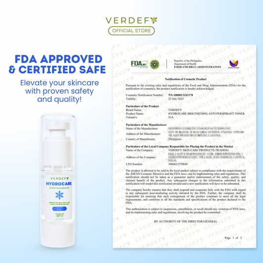 VERDEFY HYDROCARE SOLUTION