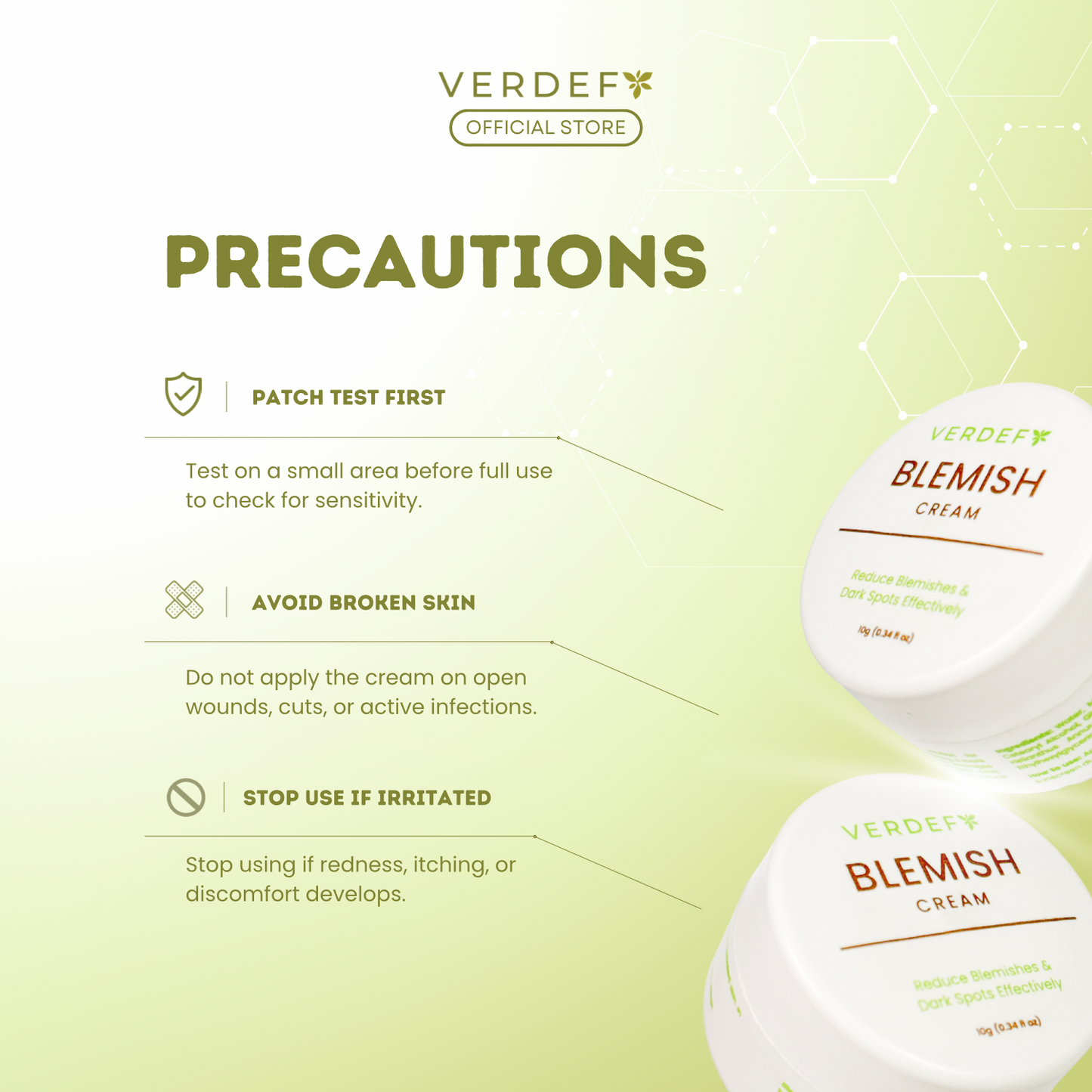 VERDEFY BLEMISH CREAM