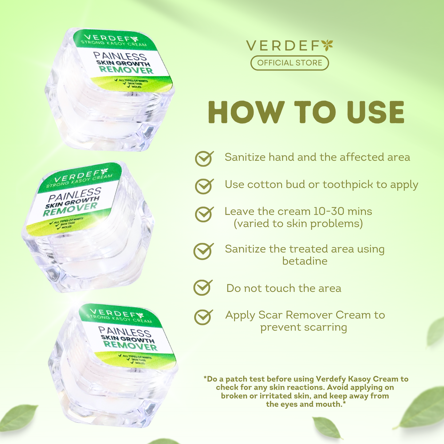 VERDEFY NEW STRONG KASOY CREAM