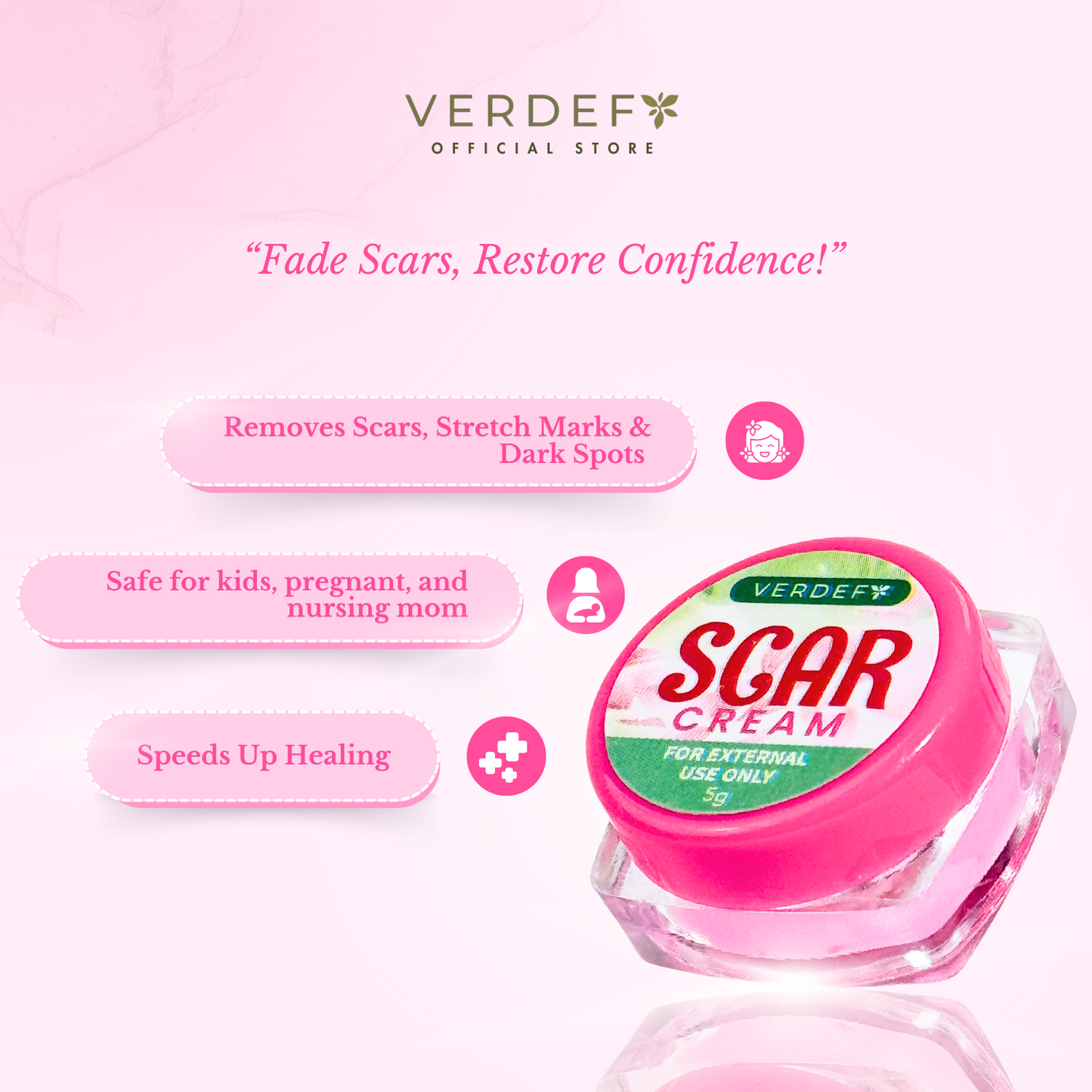 VERDEFY SCAR CREAM 5G