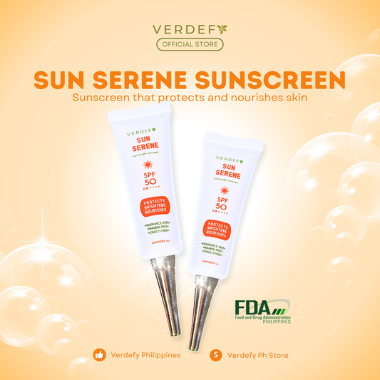 VERDEFY SUN SERENE LIGHTWEIGHT SUNSCREEN