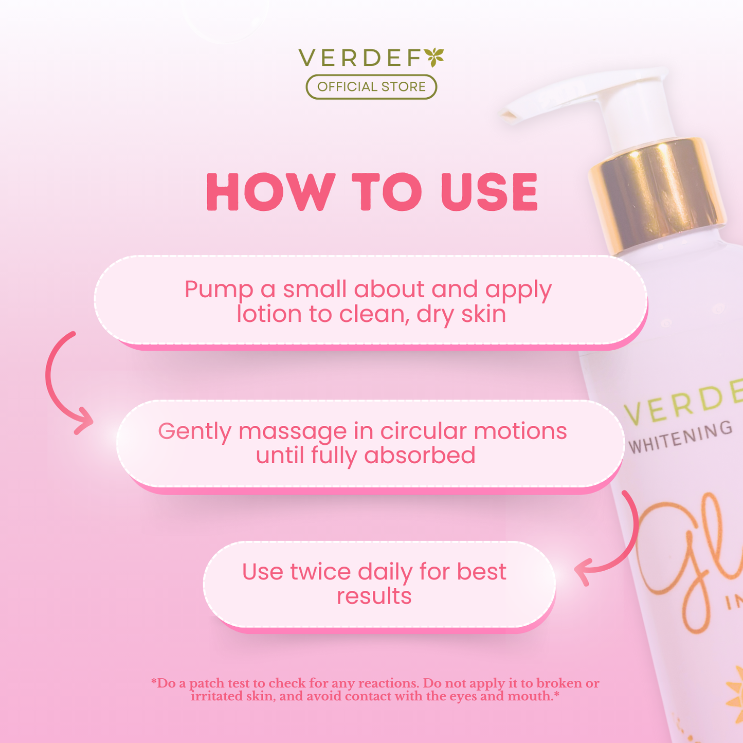 VERDEFY GLUTA INTENSE LOTION