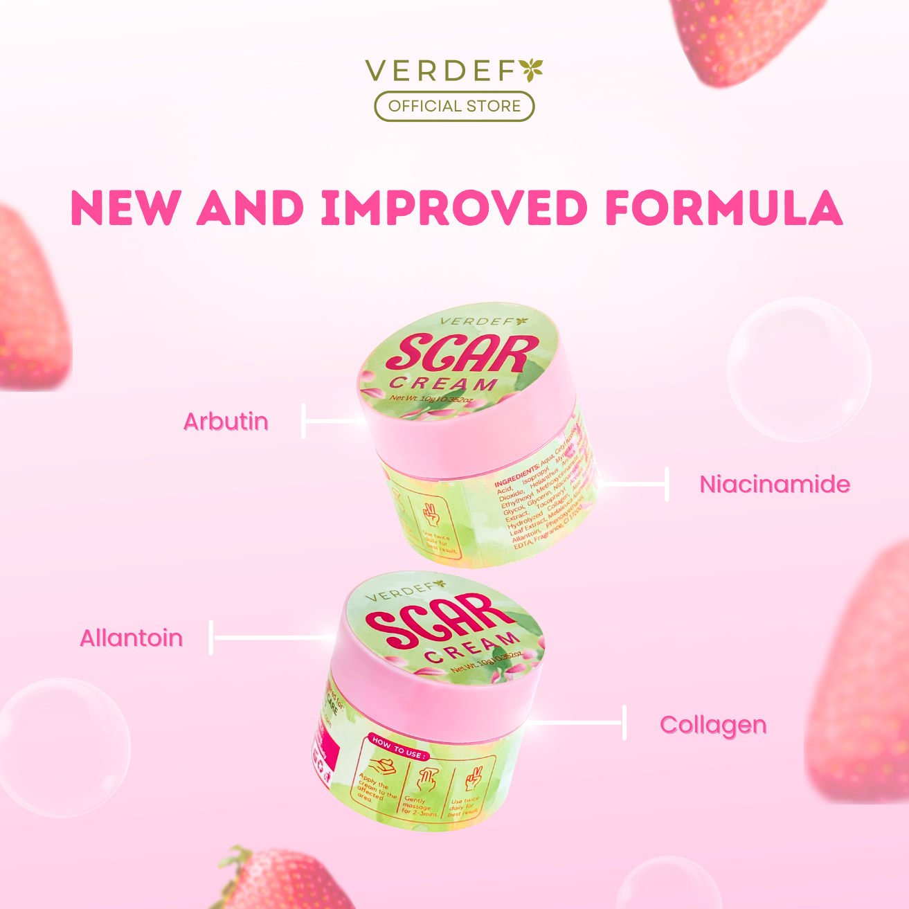 VERDEFY SCAR CREAM 10G