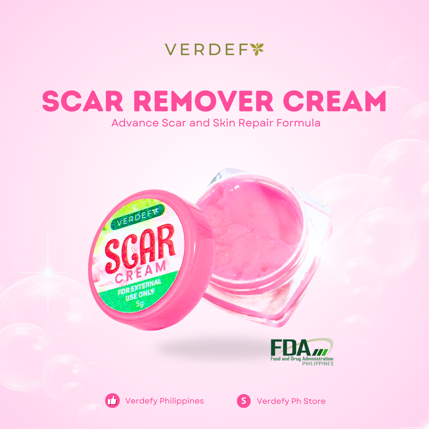 VERDEFY SCAR CREAM 5G