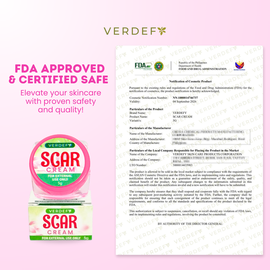 VERDEFY SCAR CREAM 5G