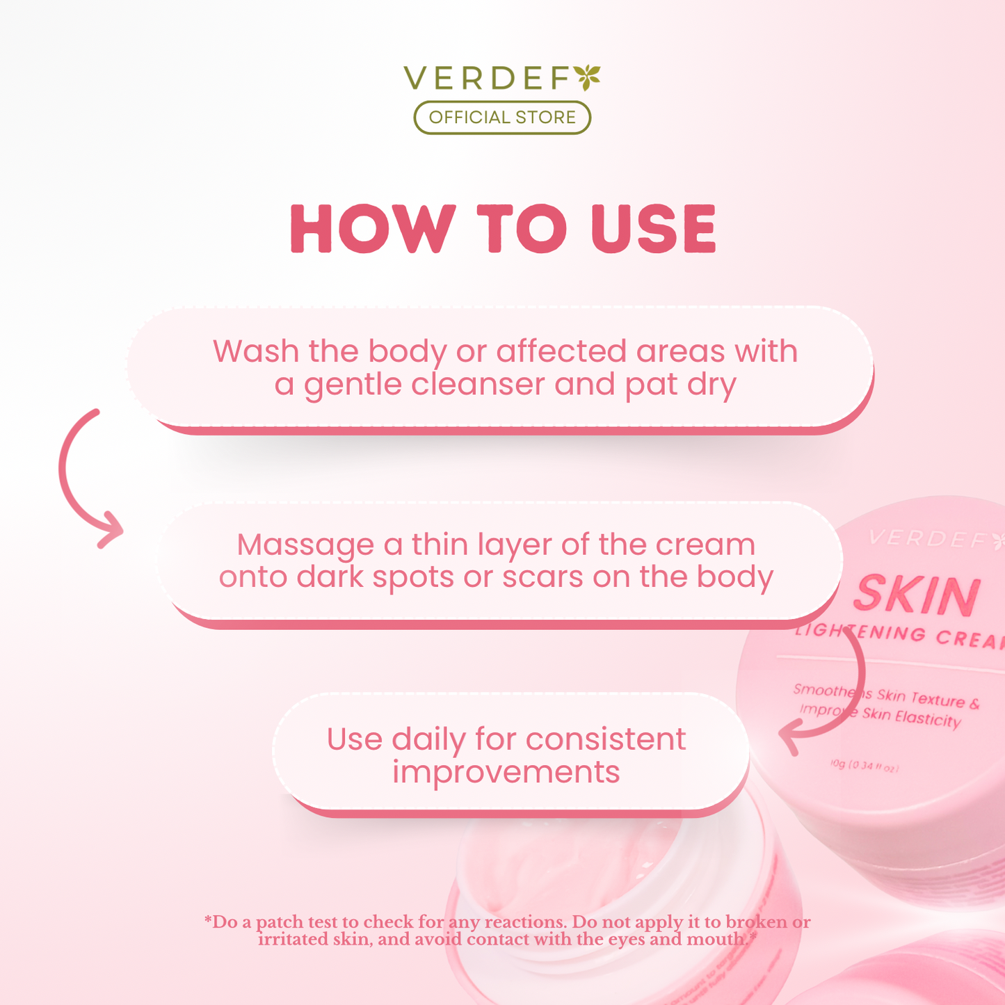 VERDEFY SKIN LIGHTENING CREAM