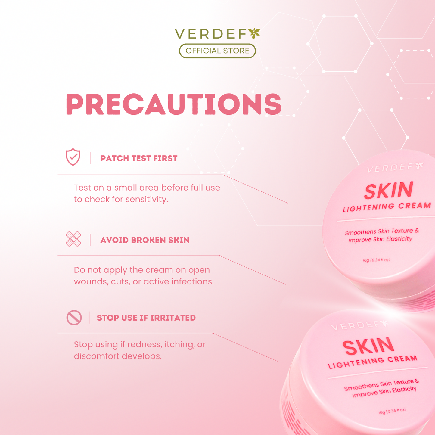 VERDEFY SKIN LIGHTENING CREAM