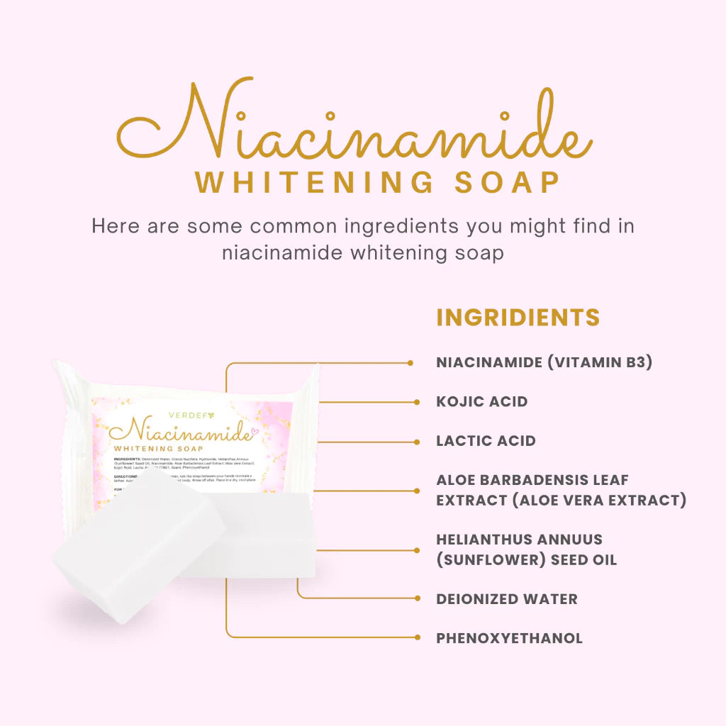 VERDEFY NIACINAMIDE SOAP