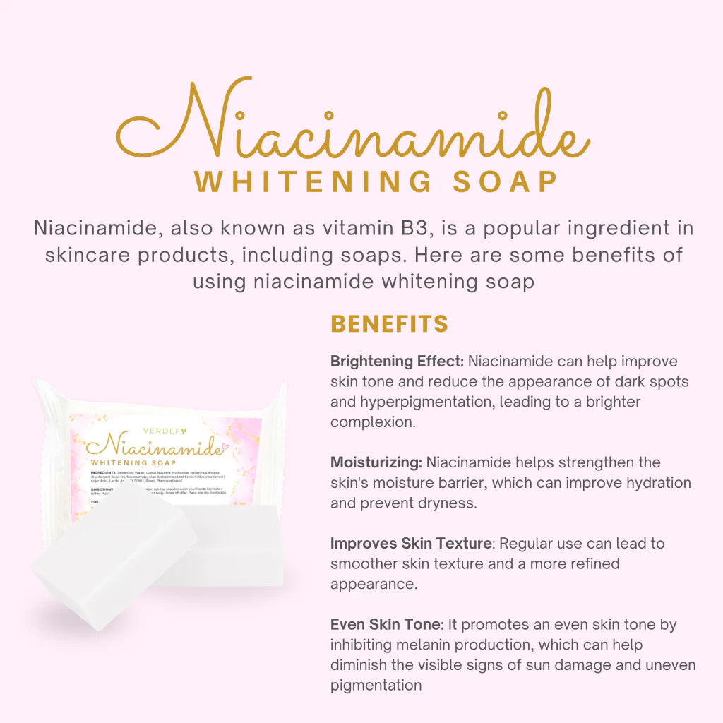 VERDEFY NIACINAMIDE SOAP
